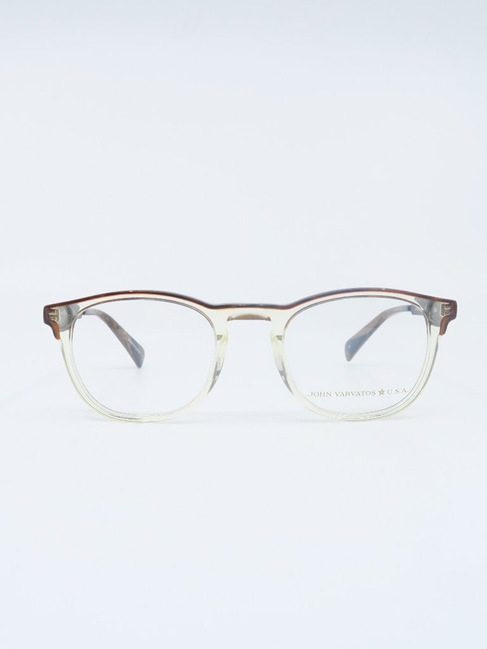 John Varvatos VJVC002 49mm Vintage Crystal New Men's Eyeglasses Frames.